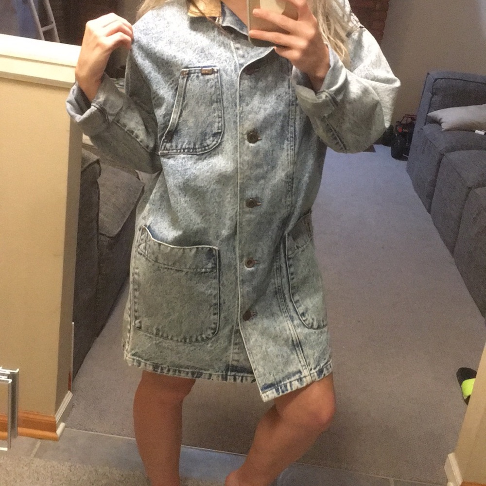 Lee jean jacket trench RARE - Picture 3 of 6